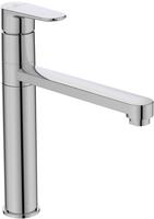 cerafine o kitchen mixer high attached spout chrome