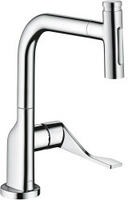 AXOR Citterio Einhebel-K&uuml;chenmischer mit Ausziehbrause, K&uuml;chenarmaturen, 39862800,