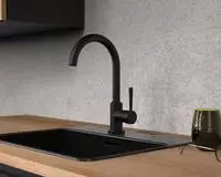 Kirchhoff Sp&uuml;ltischarmatur Hd Cornwall Schwarz Mat