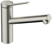 hansgrohe Zesis M33 150 K&uuml;chenarmatur 74802800 1jet, schwenkbar, Edelstahl...