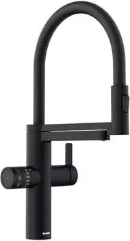 Blanco Evol-S Pro mit Soda- und Filtersystem schwarz matt (526633)