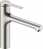 Zesis M33 - Sp&uuml;ltischarmatur 160, Mit Ausziehbarem Brause, Sbox Lite, Design