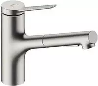 Zesis M33 - Sp&uuml;ltischarmatur 150, Mit Ausziehbarem Brause, Sbox Lite, Design