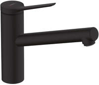 Grohe K&uuml;chenarmatur Hansgrohe K&uuml;chenarmatur 150 Zesis M33 EcoSmart schwarz