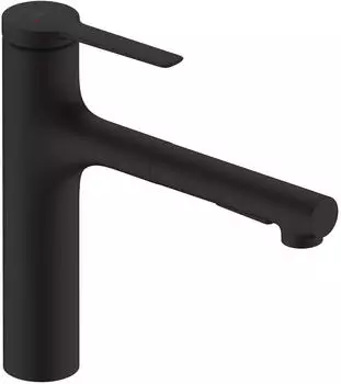 Hansgrohe Zesis M33 259mm Einhebel-K&uuml;chenarmatur schwarz (74801670)