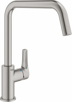 GROHE Eurosmart Einhand-Sp&uuml;ltischbatterie 1/2'' supersteel (30567DC0)