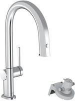 hansgrohe Aqittura M91 Filtersystem 210, Ausziehauslauf, 1jet, Wasserfilter,