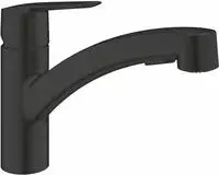 GROHE Start Einhand-Sp&uuml;ltischbatterie 1/2", K&uuml;chenarmaturen, 303072431, matt black