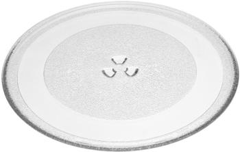 vhbw Mikrowellen-Teller kompatibel mit LG MV1646EG, MV1646EGY, MVH1670ST Mikrowelle - Drehteller mit Y-Aufnahme, 32,4 cm, Glas, Transparent