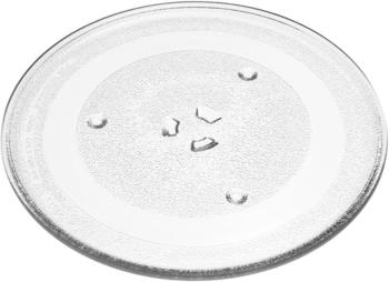 vhbw Mikrowellen-Teller kompatibel mit Samsung GE86V-BBH/XEN, GE86VBBHXEN Mikrowelle - Drehteller mit Y-Aufnahme, 28,8 cm, Glas, Transparent