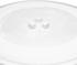 vhbw Mikrowellen-Teller Ersatz für 11002491 für 25,5 cm, Glas, Transparent