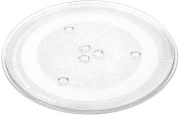 vhbw Mikrowellen-Teller kompatibel mit Samsung M737, M745, M746, M757, M759, M759C 285 mm, Glas, Transparent