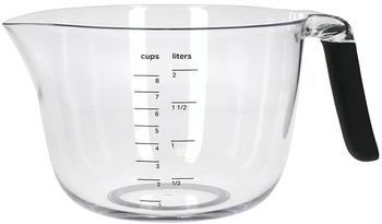 KitchenAid 8 Cup Batter Bowl Black BPA Free Plastic Measuring Jug Metric & Imperial KQG078OSOBE DX305