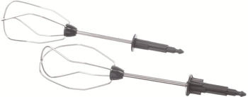 BSH Group 12006392 Rührbesen, links u.rechts,Set Turbobesen m. Kunststoffkupplung,schwarz