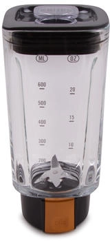 Krups Mixaufsatz Glaskrug MS-0A11833 Mixbecher 600 ml, Zubehör für KB3031 Standmixer