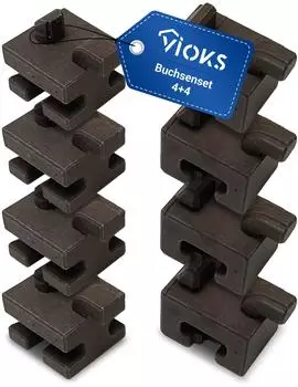 Siemens 00637802 Buchsenset für Zubehörhaltegitter Backofen Mikrowelle