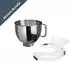 KitchenAid Edelstahlschüssel 4,8 L + Easy Snap Spritzschutz Paket