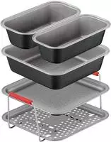Tefal Backform "DailEasy, Backeinsatz f&uuml;r die Hei&szlig;luftfritteuse" stapelbar,