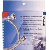 Scanpart Verl&auml;ngerungszulaufschlauch aus Metall 2 Meter