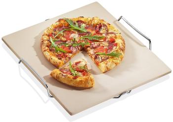 Küchenprofi Pizza-Stein mit Untersatz