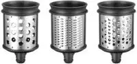 KITCHENAID 5KSMEMVSC, KitchenAid 5KSMEMVSC Raspel & Reibeset Raspel-Reibenpaket, 3er
