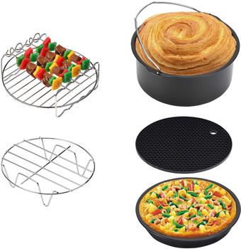 Monzana Zubehör Set für Heißluftfritteuse 9-teilig (107633)