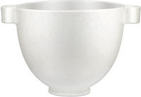 KitchenAid Keramiksch&uuml;ssel 4,7l Speckled Stone 5KSM2CB5PSS - Wei&szlig;
