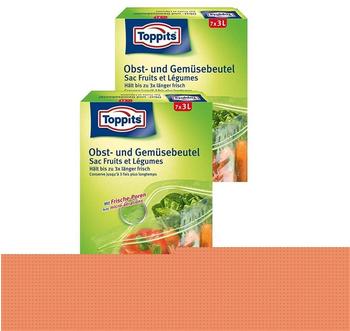 Toppits Obst- und Gemüse-Beutel 7x3Liter ( 2er Pack)
