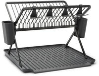 Brabantia SinkSide Faltbares Abtropfgestell, Gro&szlig; - Black K&uuml;chen-Zubeh&ouml;r