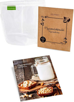 Gourmeo Nussmilchbeutel U-förmig Nylon für vegane Nussmilch & Mandelmilch