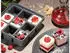 APS Germany Ice cube mold 36102, with lid, flexible base, 9 cubes, set, 2 pieces
