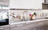 DIMEX Küchenrückwand Folie selbstklebend Spritzschutz 260x 60 cm
