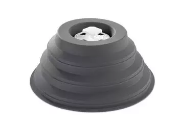KitchBo Faltbare Mikrowellenhaube mit Magnet 26x 11,5 cm