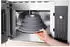 KitchBo Faltbare Mikrowellenhaube mit Magnet 26x 11,5 cm