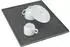 Wenko Geschirr-Abtropfmatte Maxi extra 40x 30 cm grau