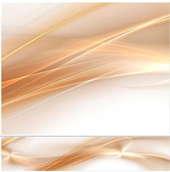 Rodnik Küchenrückwand beige Wandverkleidung ABS-Platte | Hochwertig, wasserfest, kratzest, pflegeleicht | Spritzschutz Amelia Abstrakt 60x200 cm