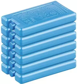 Böttcher-AG Kühlakku Set blau, 12 h Kühlleistung, 8,8 x 16,3 cm, 6 Stück
