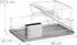 Relaxdays Abtropfgestell 10020383, 2 Etagen, Geschirr und Besteck, Edelstahl, 48x23x32cm, silber