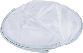Relaxdays Fliegenhaube 10041386, Polyester, grau, faltbar, 110 x 40 x 58 cm