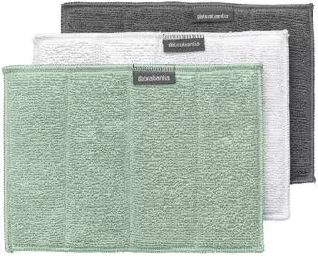 Brabantia Sinkside Spülschwamm Mikrofaser 3er Pack Jade green