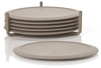 Zone Denmark Singles Glasuntersetzer mit Halter Taupe