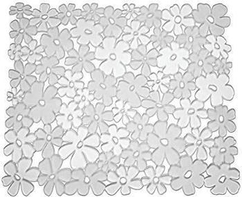 iDesign Spülbeckeneinlage Blumz, Kunststoff, eckig, transparent, 28 x 30,5 cm