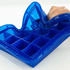 Lurch 240760 Ice Former Arctic Würfel 4cm blau Eiswürfelform für 20 Eiswürfel mit transparentem Deckel blau