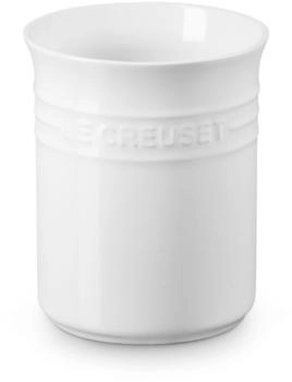 Le Creuset Topf für Kochkellen in white