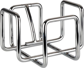 APS Serviettenhalter „Hero“, Edelstahl Serviettenständer 4,5 x 14,5 cm, 10 cm Höhe