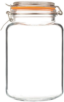 Kilner KIL Bügelverschlussglas 3l qu., Einmachgläser, Transparent