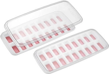 Westmark 3x 2 Eiswürfelbereiter mit Deckel »Luna«, Eisherstellung, Transparent Westmark 3x 2 Eiswürfelbereiter mit Deckel »Luna«, Eisherstellung, Transparent