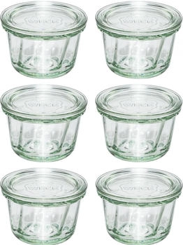 Weck Rundrandglas 'Gugelhupf', Einmachgl&auml;ser, Transparent