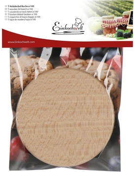 Weck 8x Einkochwelt, Einmachgläser, Braun