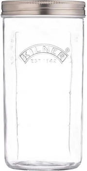 Kilner Fermentierglas Set 1 l, Einmachgläser, Transparent